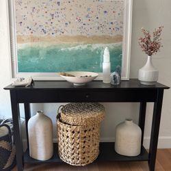 Hallway Table Only (items Not Included)