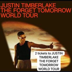 JUSTIN TIMBERLAKE THE FORGET TOMORROW WORLD TOUR