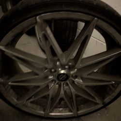 22 Inch Rims And Tire