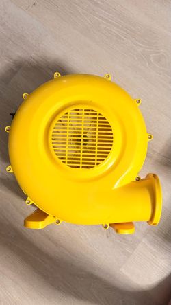 Yellow Electric Air Blower Fan