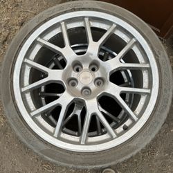 21 Inch Commemorative Edition Wheels And Pirelli Pzero Tires Good Shape 