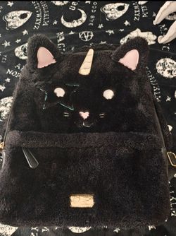 BETSEY JOHNSON Cat Unicorn Backpack
