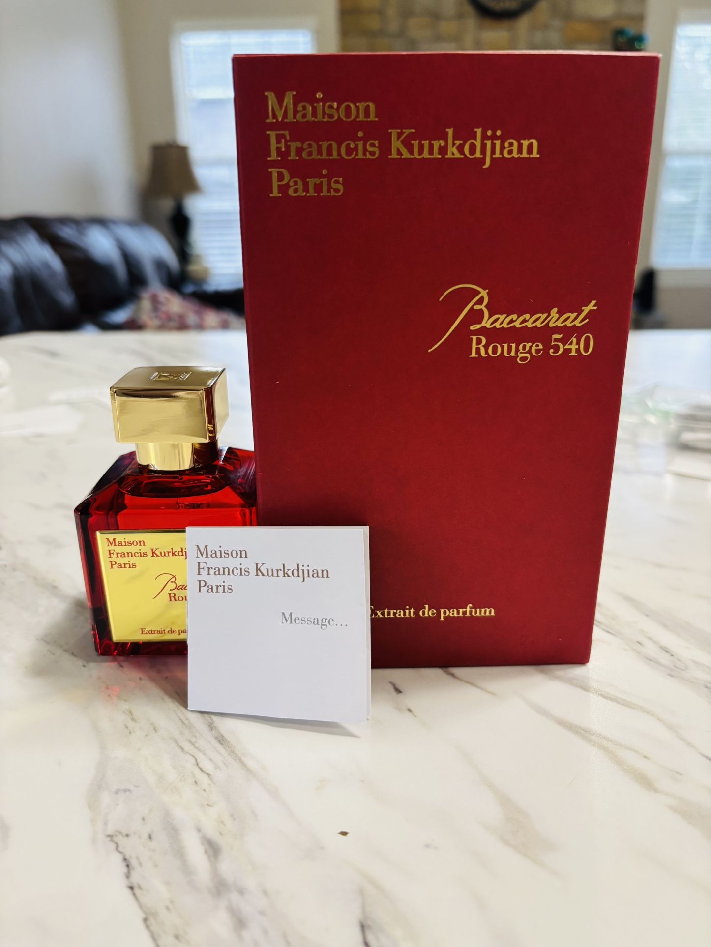 ✨ Baccarat Rouge 540 by MFK – 100ML 💎 Luxury Unisex Fragrance