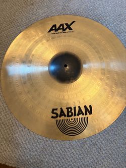 Sabian AAX Raw Bell Dry Ride Cymbal 21"