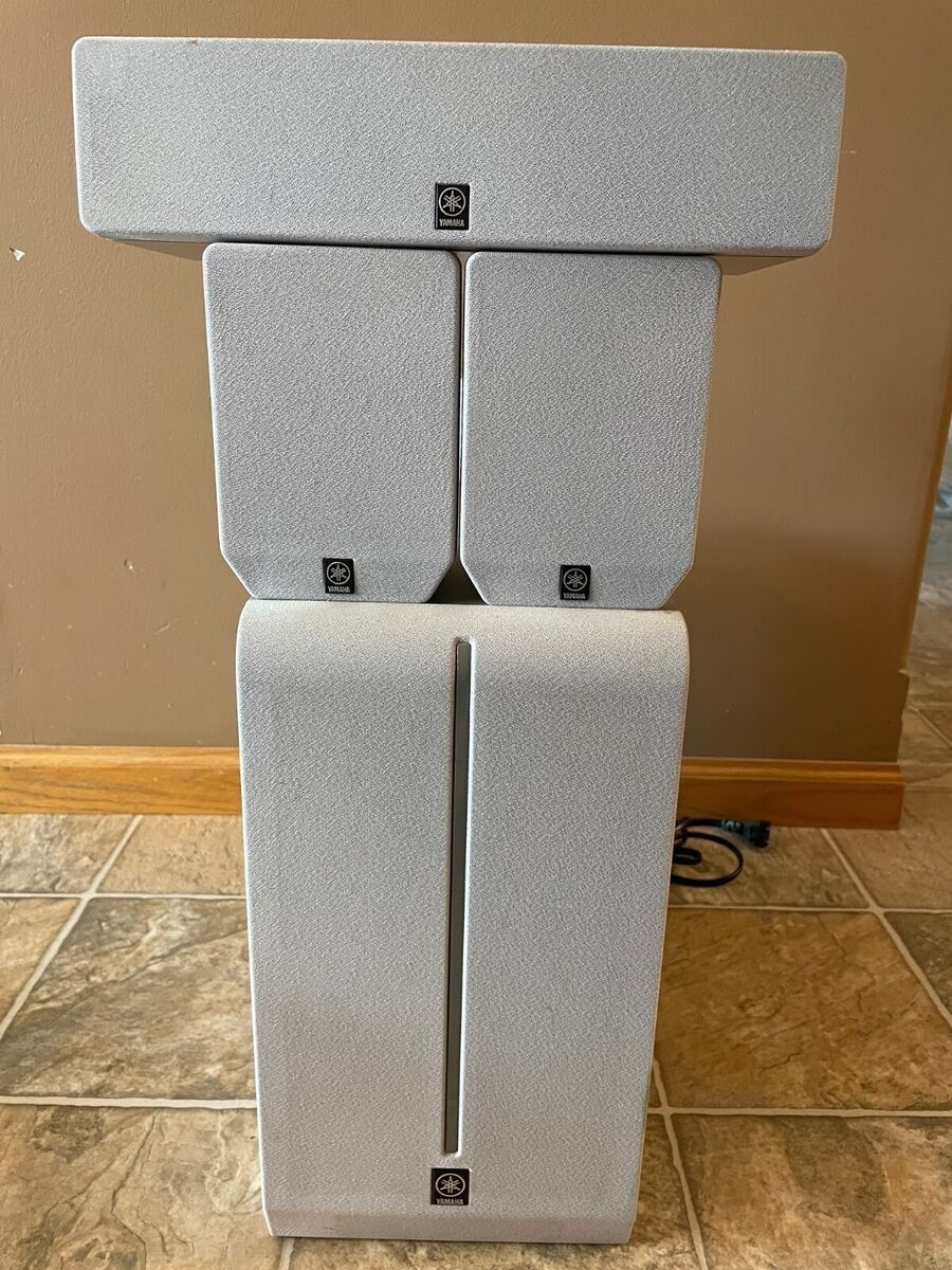 Yamaha Subwoofer SW-P270, Center NX-C270 & 2 Satellite Speakers Sw-p270