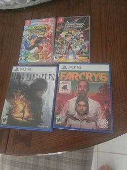 Selling 4 games