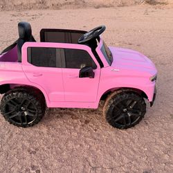 Toddler Pink Chevy Silverado 