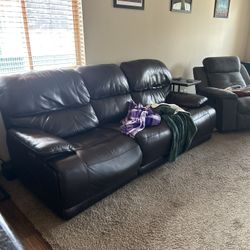 Leather Couch