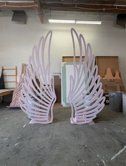 8ft Angel wings - made of plywood