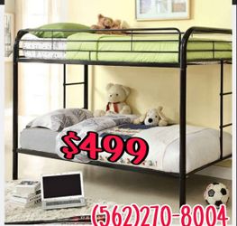 New bunk bed/with mattress
