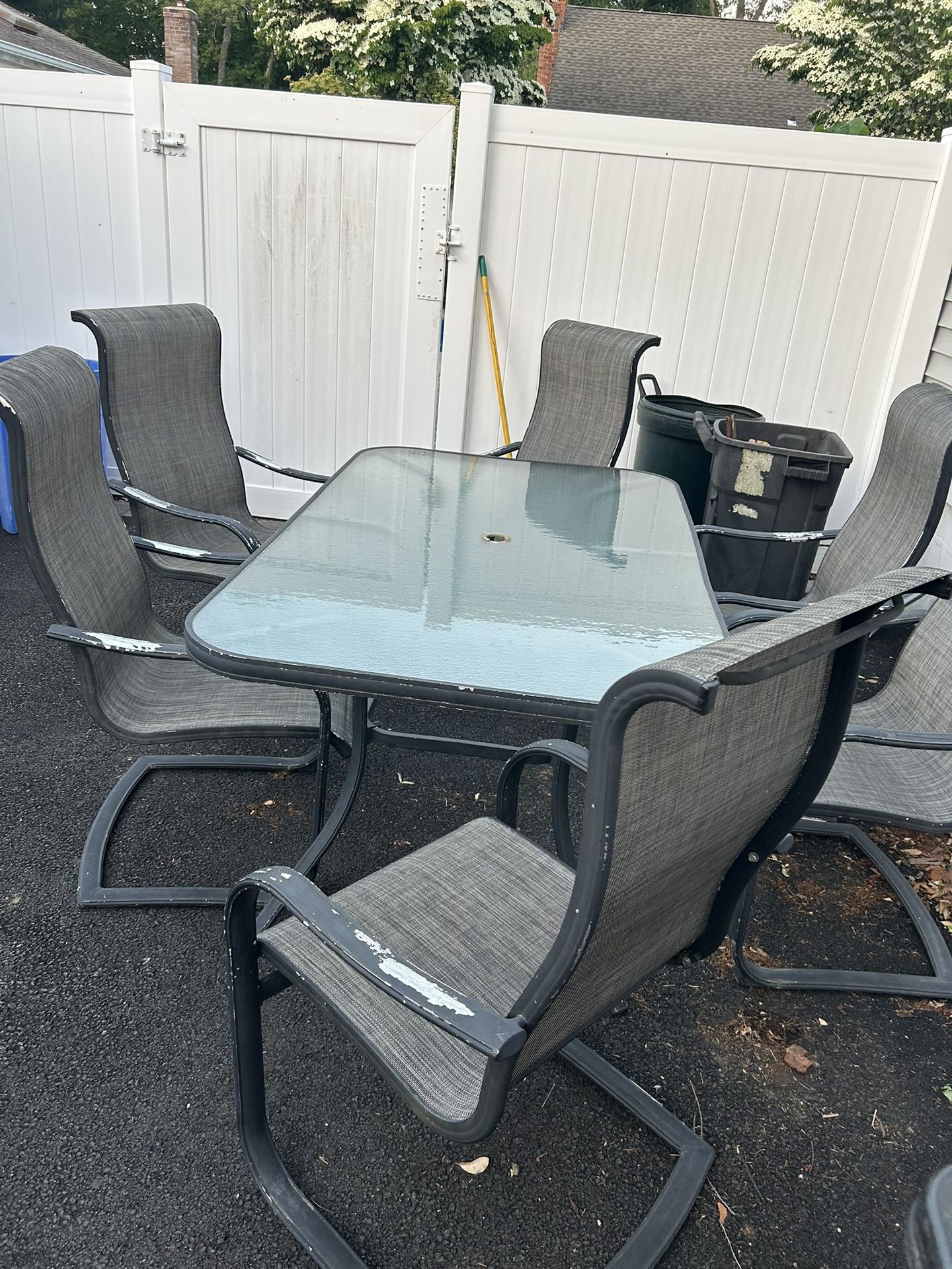 Aluminum Outdoor Table And Chairs