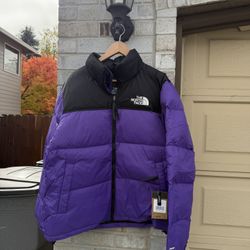 Purple NorthFace Puffer