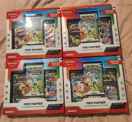 Pokemon First Partner Series 2 Lot of (4)