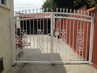 We made gates,fences