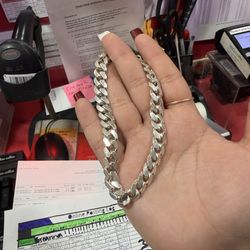 Silver link bracelet