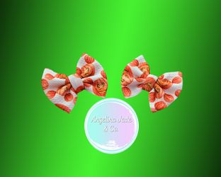 Mickey Mouse Halloween Pumpkin Hair Pigtails