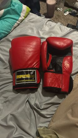 boxing gloves