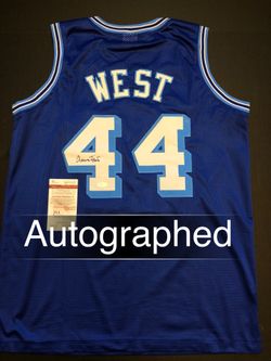 Jerry West AUTOGRAPHED Lakers Jersey w/JSA