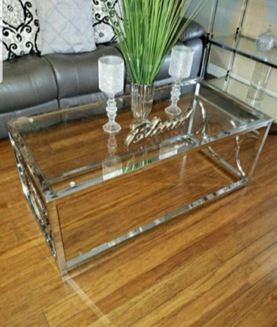 Coffee Table in Chrome