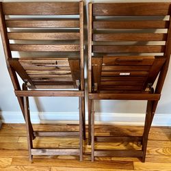 IKEA Foldable Wood Chair 