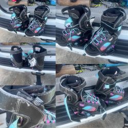 Wakeboard bindings Hyperlite Mini size 5-7