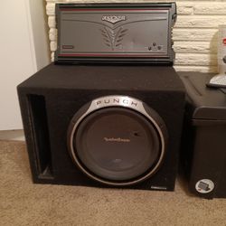 Trade Speaker N Amplifier For A Frat Screen TV 55 ' N Up