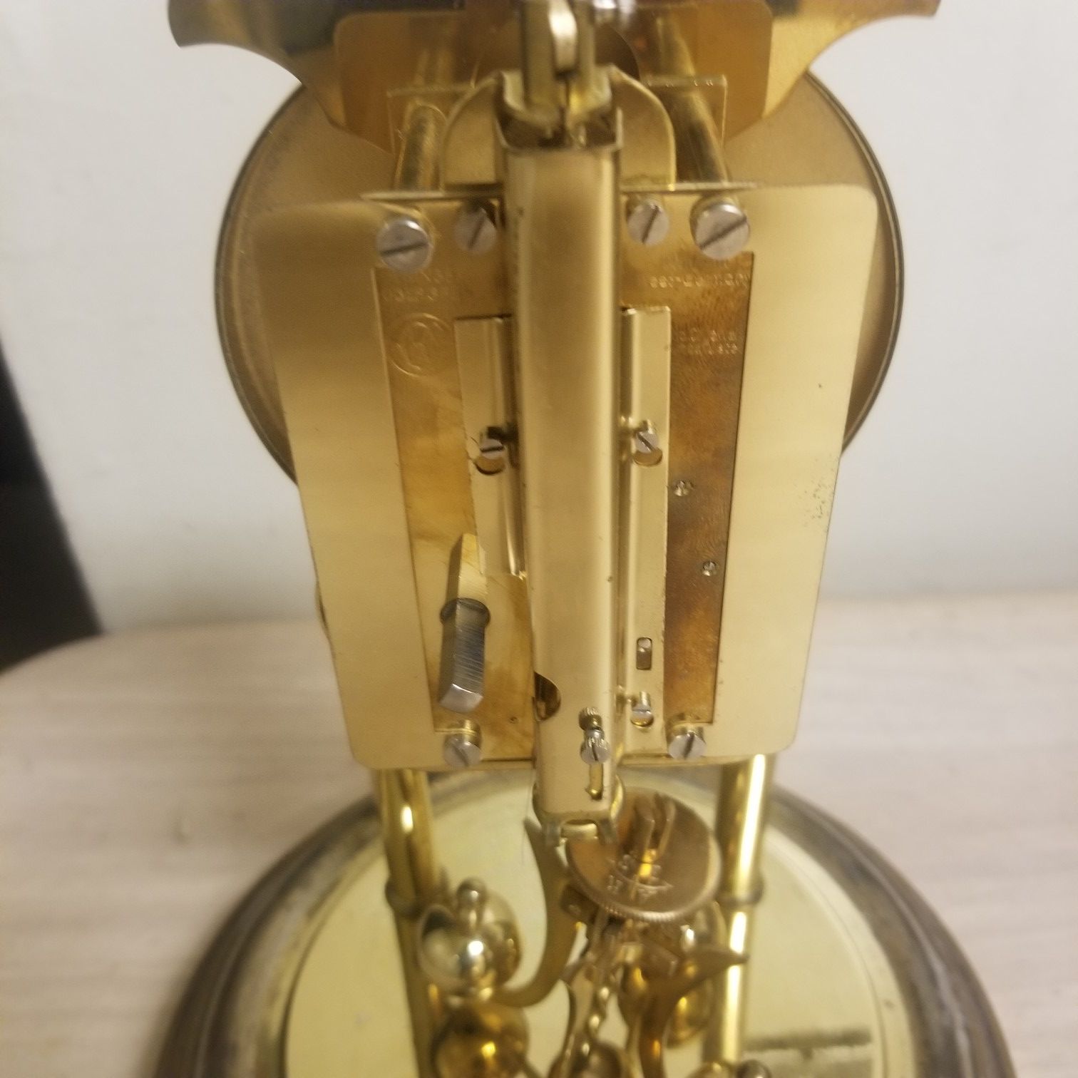 Vintage Kundo Black Forest 400 Day Anniversary Clock parts ball are