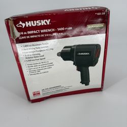NEW Husky 3/4 In. Impact Wrench 1400 Ft.-lbs Model # H4490 UPC#  (contact info removed)61 