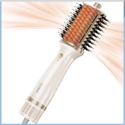 Blow Dryer Brush With Heated Comb