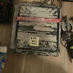 What table saw used three times