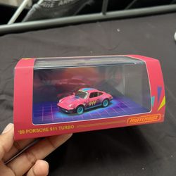 2023 Matchbox '80 Porsche 911 Turbo Metallic Hot Pink