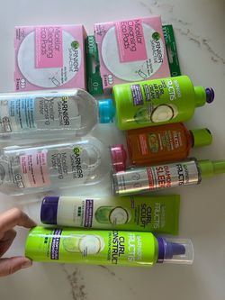 Garnier skincare and Haircare lot brand new