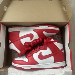 Nike Dunk High Championship White/Red