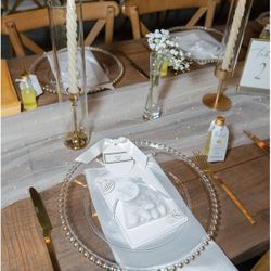 100 Ivory Satin Napkins 