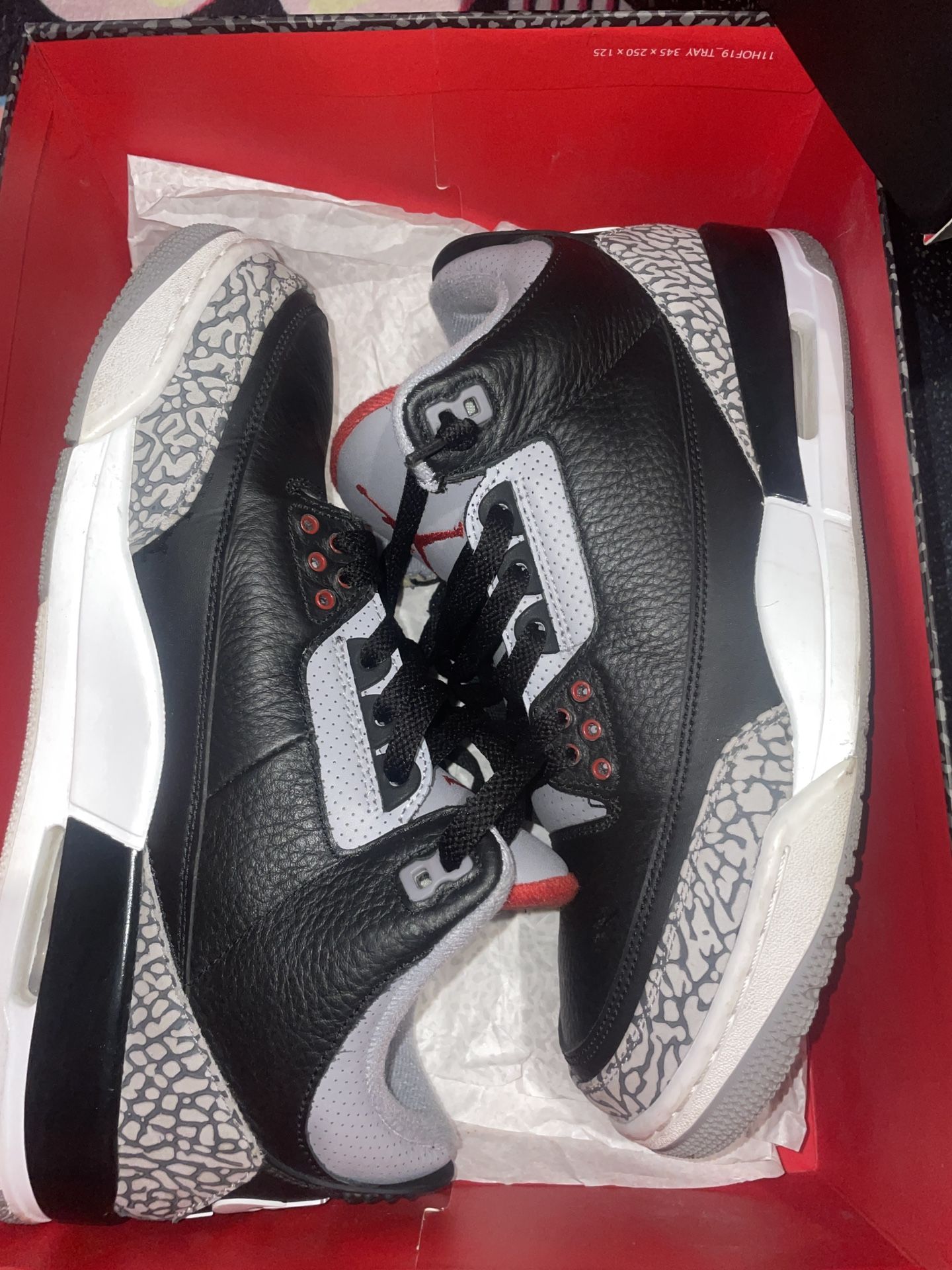 Jordan 3 Black Cements 2017