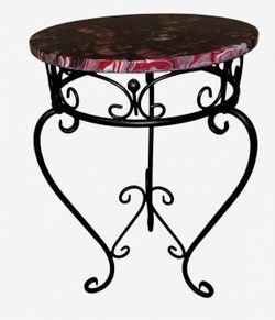 Custom goth side table