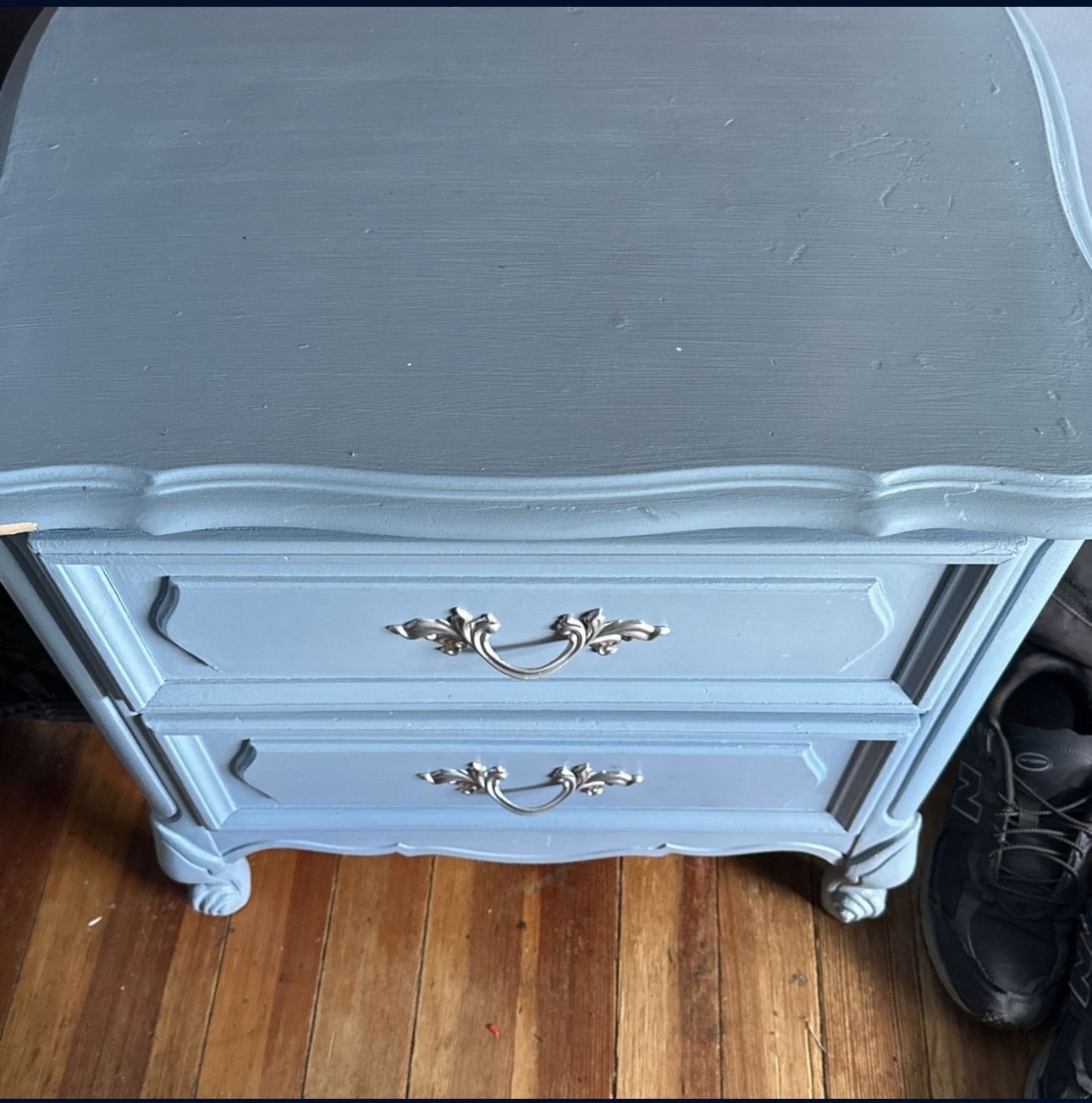 Baby Blue Dresser $75