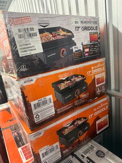 bkackstone 17' griddle brand new