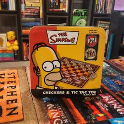 The Simpsons Checkers / Tic-tac-toe
