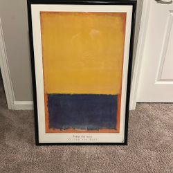 Framed Print Mark Rothko