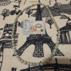 Jade necklace