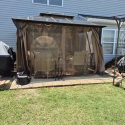 NEW 14x10 Polycarbonate Top Pergola