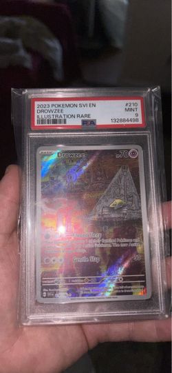PSA 9 Drowzee Illustration Rare Pokemon Card 210