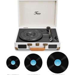 Vinyl Record Player "Portable" 