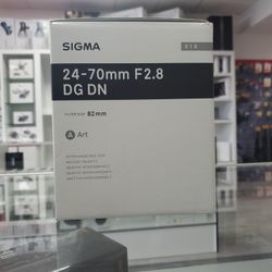 Sigma 24-70mm F2.8 For Sony