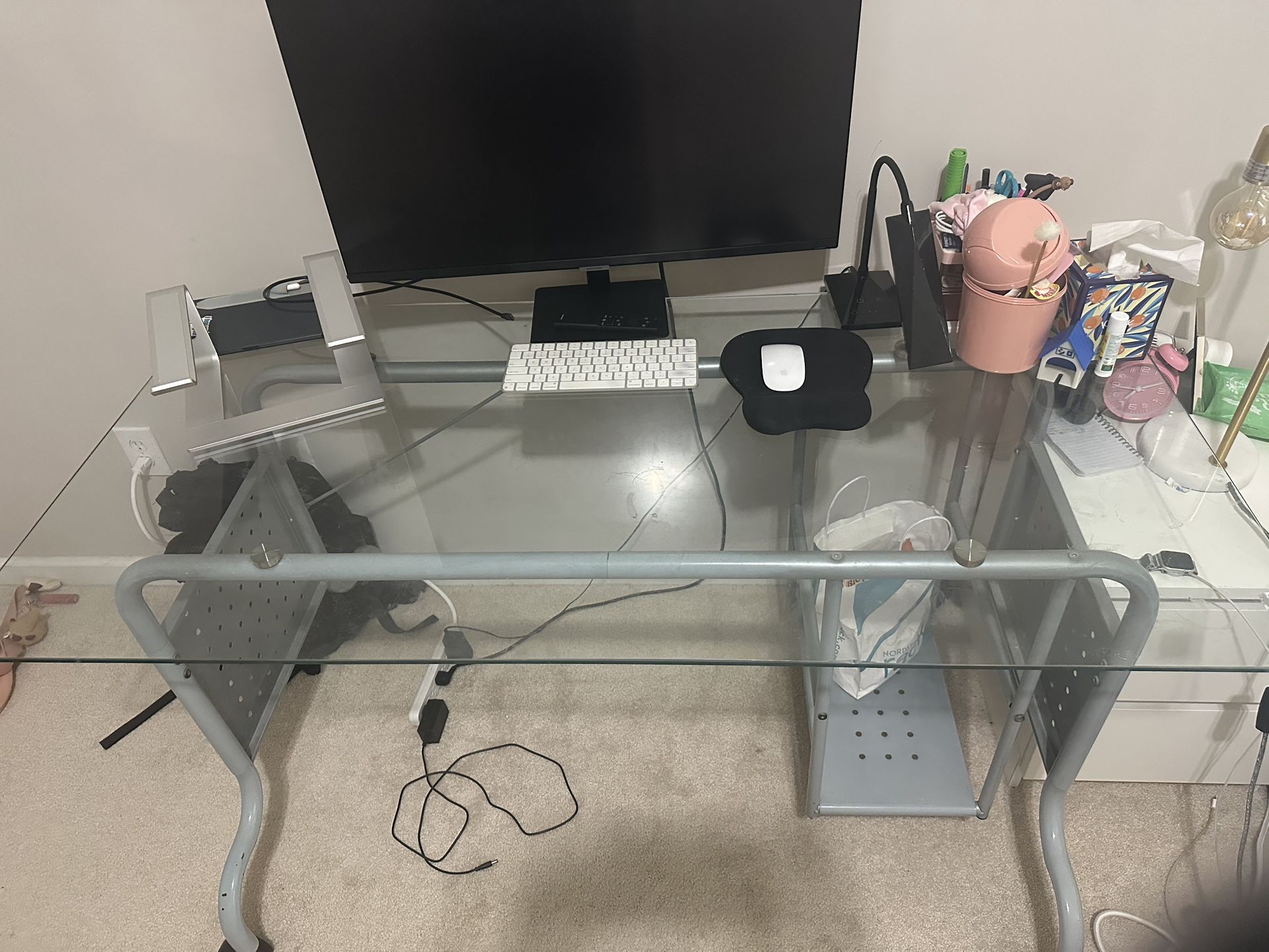 Office Desk Glass top