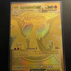 Mega Charizard X Gold 130/094