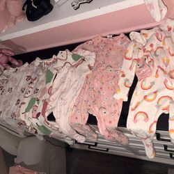 Baby Girl Clothes Bundle 0–12 Months (Clean + Cute!)