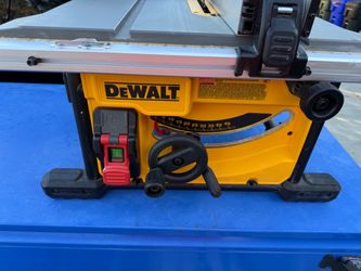 Dewalt portable job sight table saw