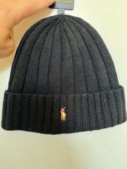 RALPH LAUREN POLO BEANIE  NEW